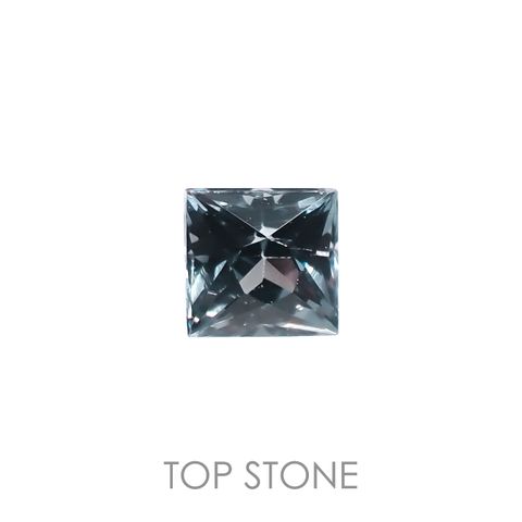 ◇プリンセスカット◇カラーチェンジガーネット アレキタイプ(宝石名ガーネット)マダガスカル・ベキリー産 0.13ct 識別済[221119052]2.5x2.6mm前後