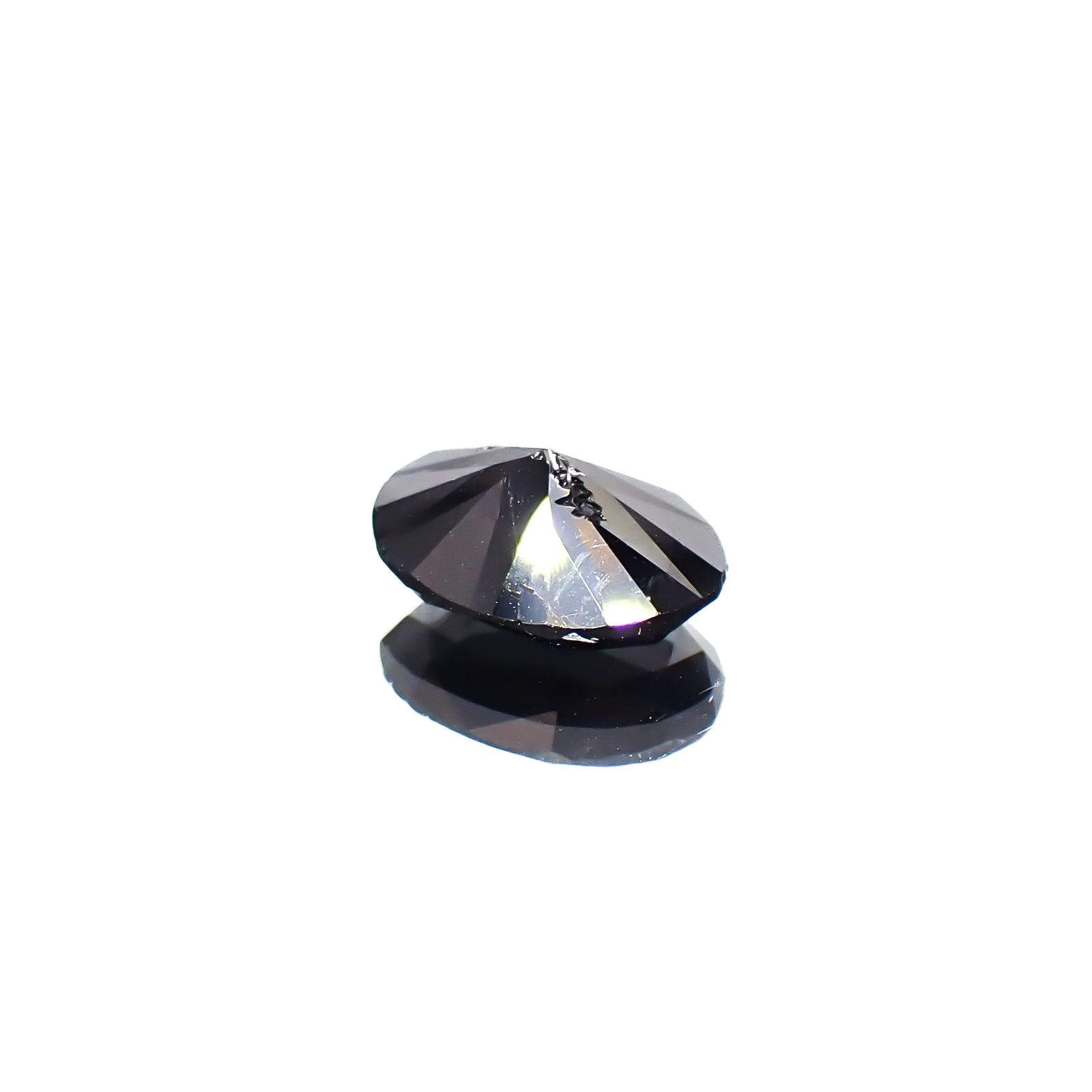 ブラックダイヤモンド ジンバブエ産 1.23ct[240928909]8.2x6.1mm前後