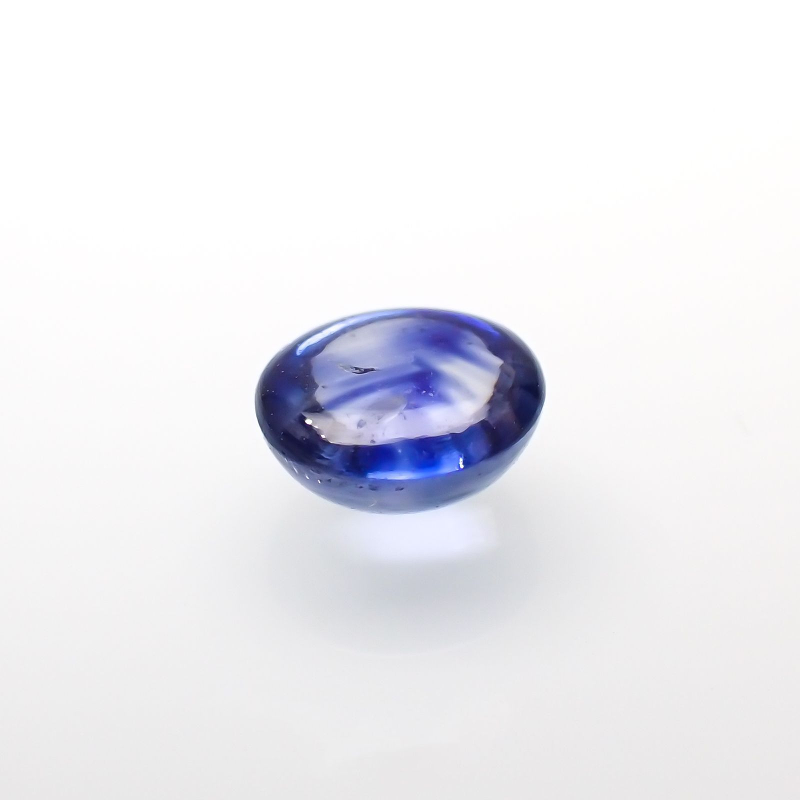 サファイア(宝石名ブルー・サファイア)スリランカ/マダガスカル産 0.57ct 識別済[220918156]4.7x4.2mm前後