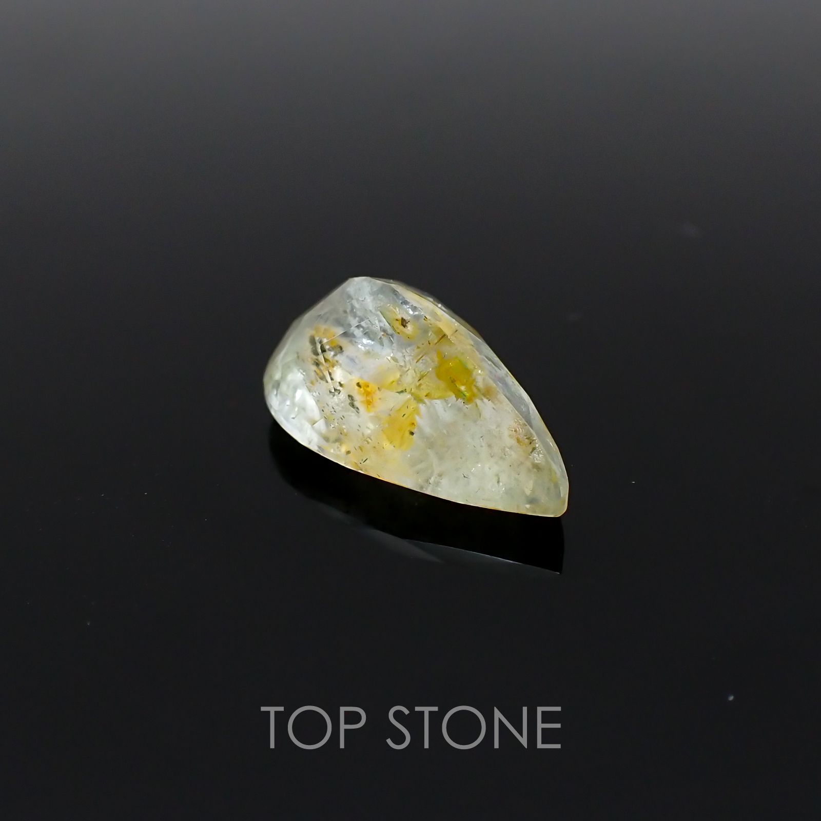 オーロラアクアマリン ブラジル産 ルース 3.42ct[210310189]13.3×8.2mm前後