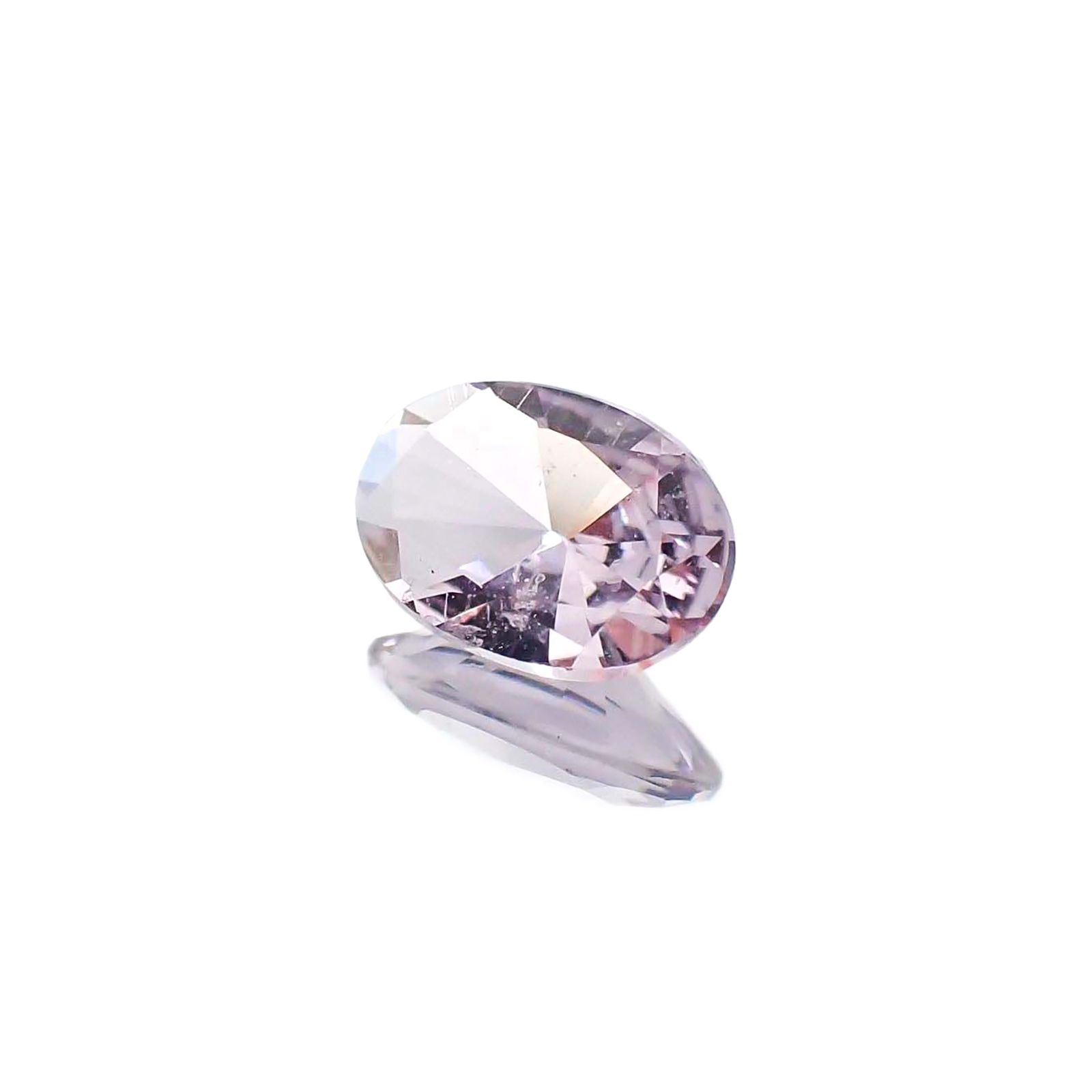 マリアライト(宝石名パープル・スキャポライト)タンザニア産 0.53ct 識別済[230722925]7.1x4.9mm前後