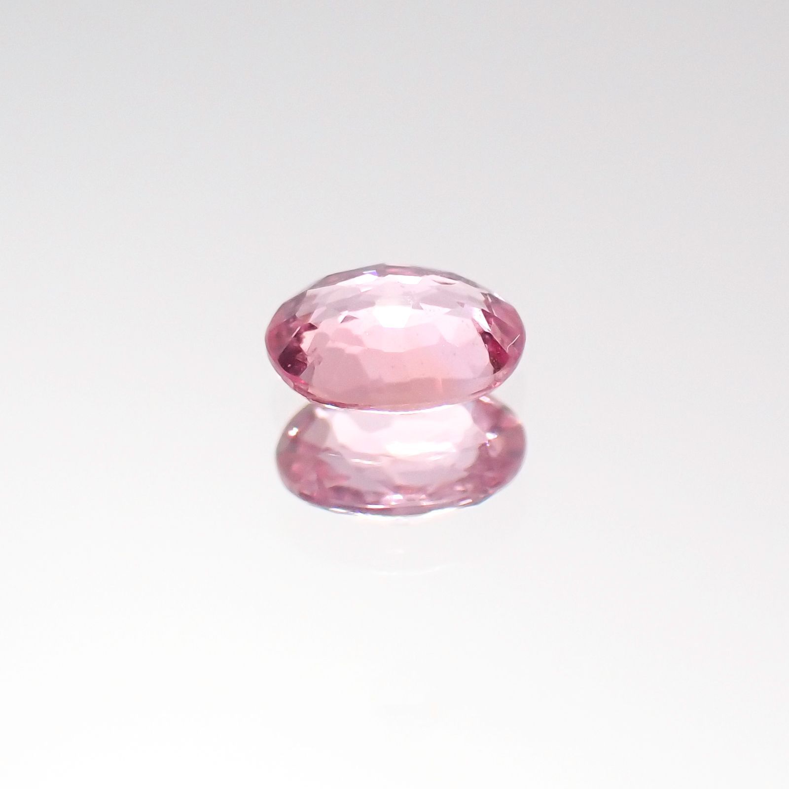 パパラチャサファイア スリランカ産 ルース 0.189ct ソーティング付き[20106139]3.9×3mm前後