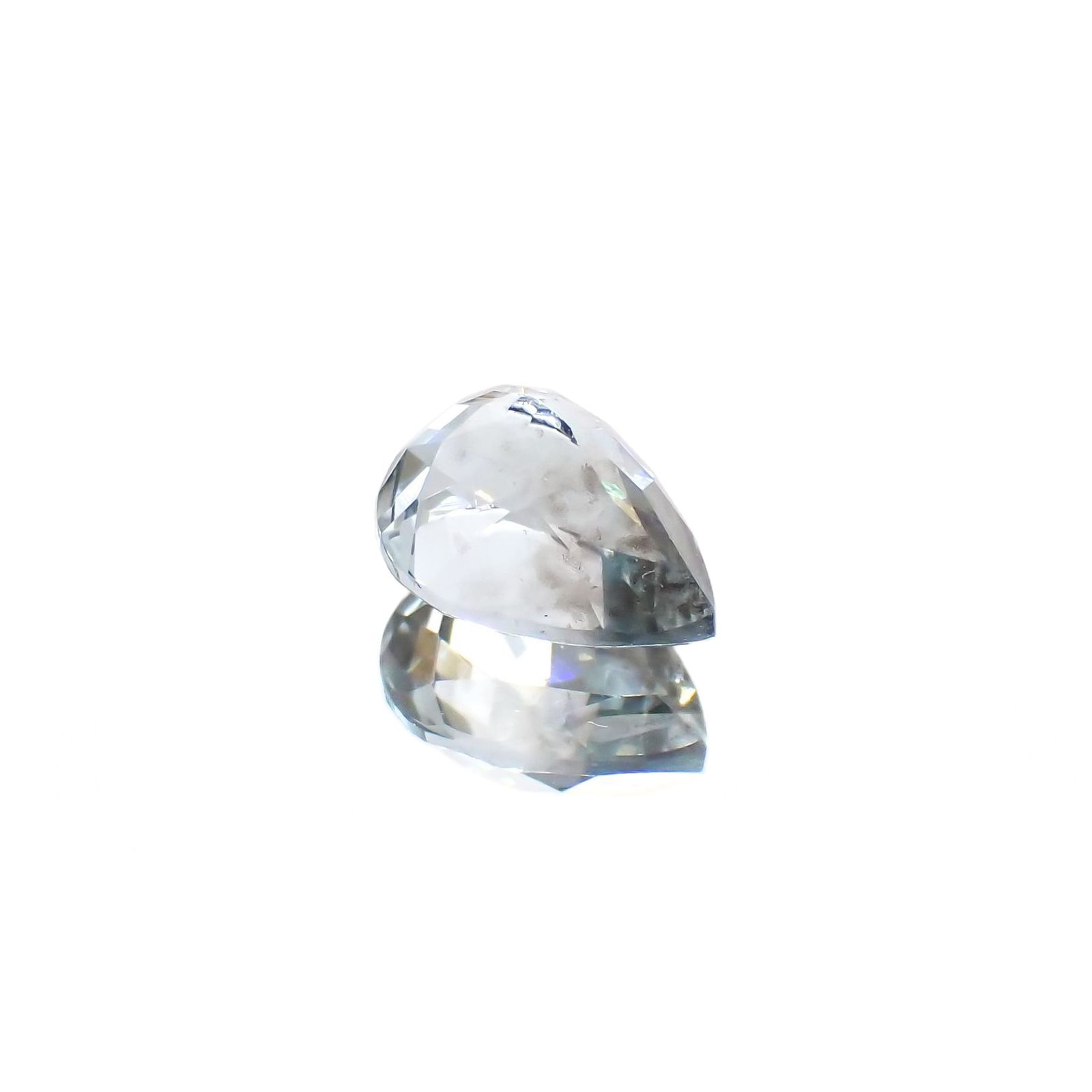 アベンチュリンアクアマリン ナイジェリア産 1.34ct [250114462]8.1x6mm前後