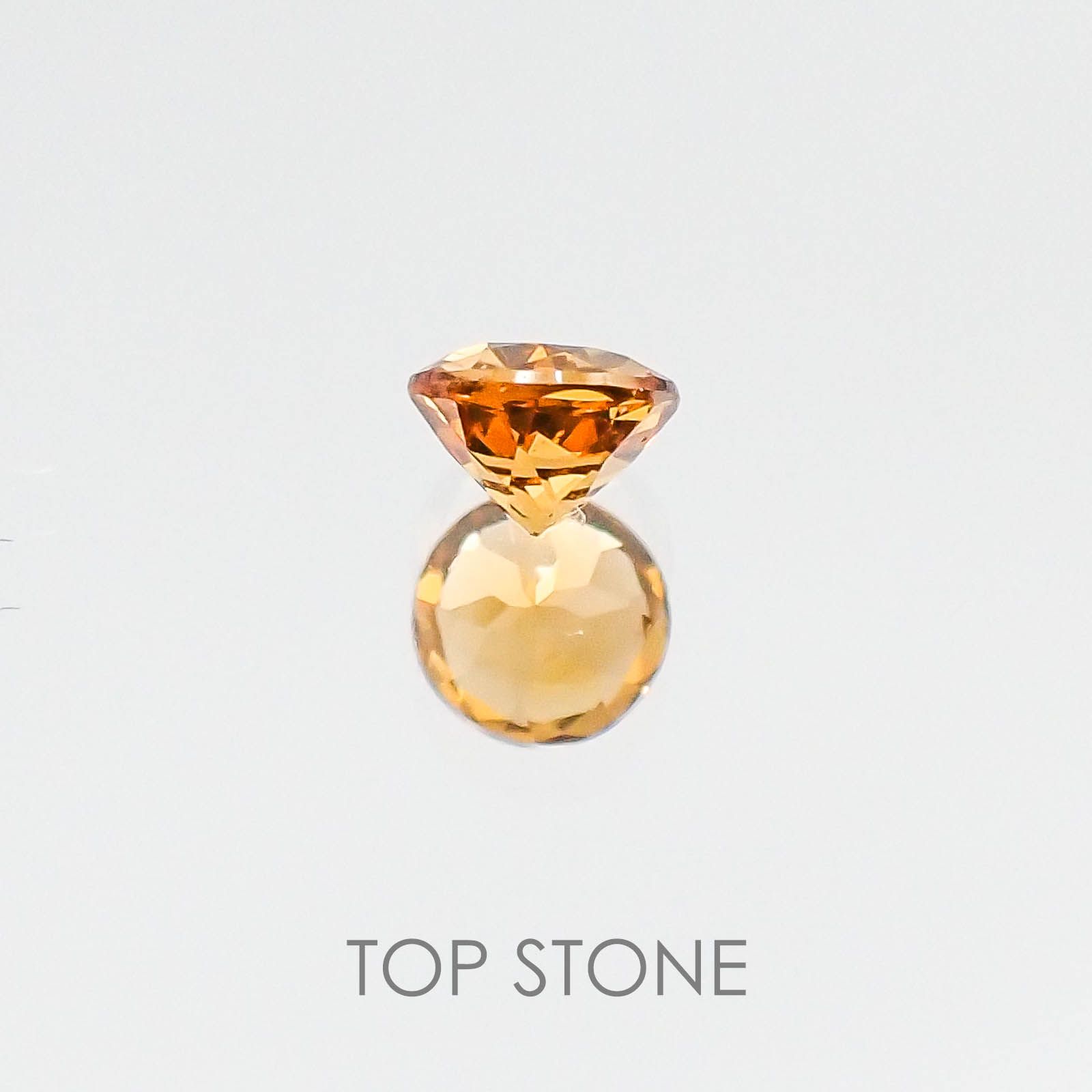 スペサルティンガーネット マンダリンオレンジカラー ケニア産 ルース 0.2ct[20084396]3.5×3.5mm前後