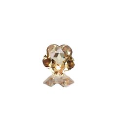 ◇カスタム・フラワーカット◇ファンシーカラーサファイア スリランカ/マダガスカル産 0.23ct [250329994]3.8x3.8mm前後