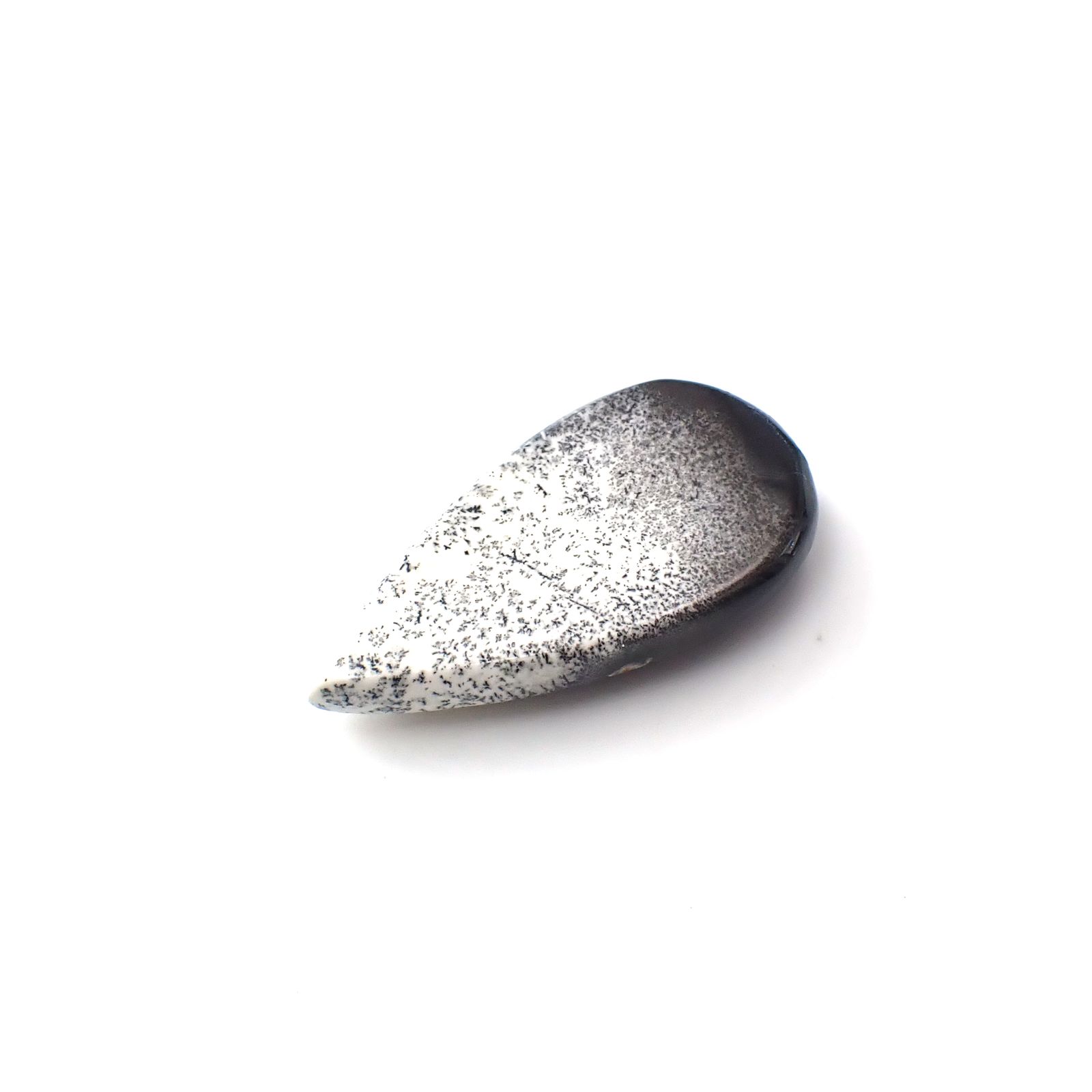 デンドリチックオパール ブラジル産 29.83ct [250931114]34.8x17.9mm前後