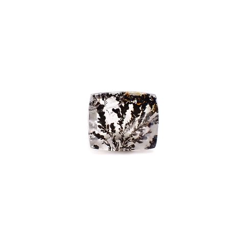 デンドリチッククォーツ ブラジル産 2.33ct / 8.9x7.5mm前後 [260832747]