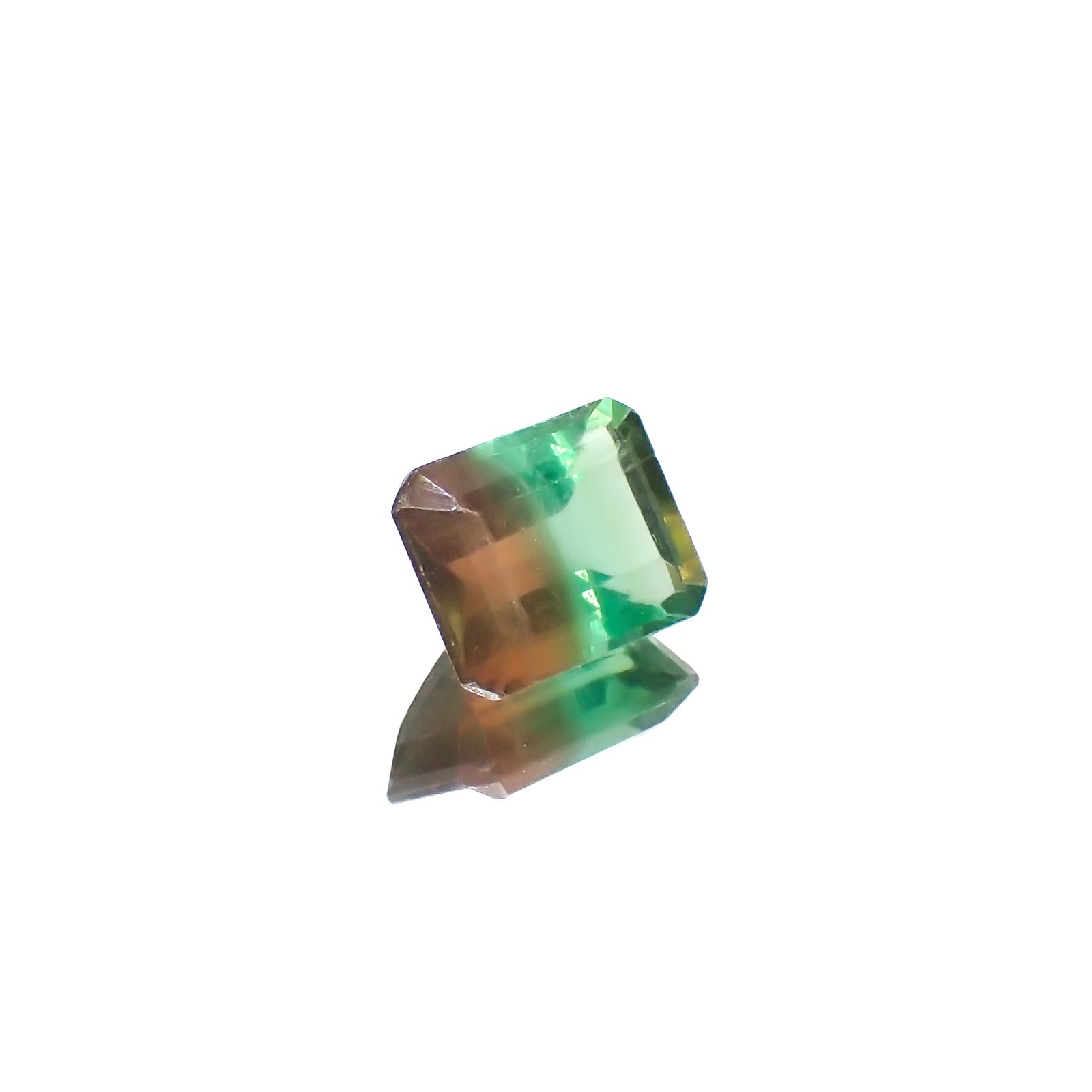 パーティカラーフローライト フルオレッセンス ブラジル産 4.00ct[240326913]9.9x7.9mm前後
