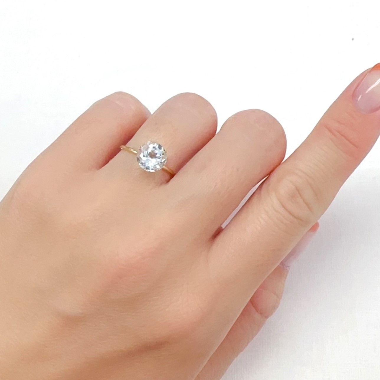ゴッシェナイト パキスタン・ヒマラヤ産 1.94ct[240527451]8x8mm前後
