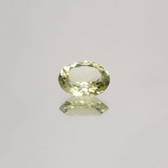 シリマナイト(宝石名シリマナイト) インド産 1.38ct 識別済[210810684]8.1×6.2mm前後