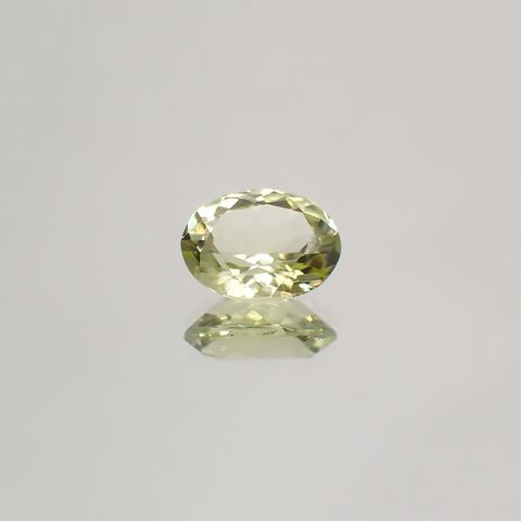 シリマナイト(宝石名シリマナイト) インド産 1.38ct 識別済[210810684]8.1×6.2mm前後