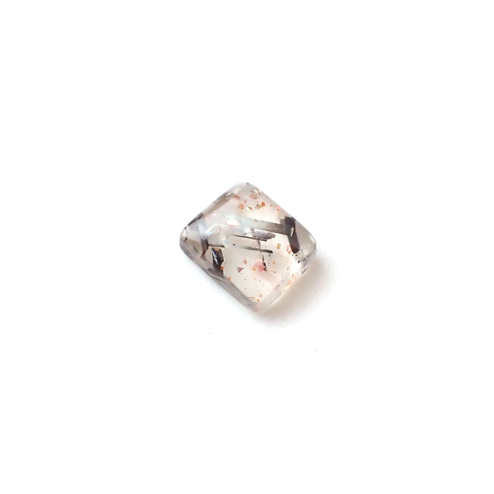 レインボーラティスサンストーン オーストラリア産 0.68ct [250730691]6x5.1mm前後