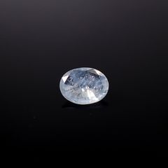 イリデッセンスアクアマリン ブラジル産 1.03ct / 8.7x6.7mm前後 [250730847]