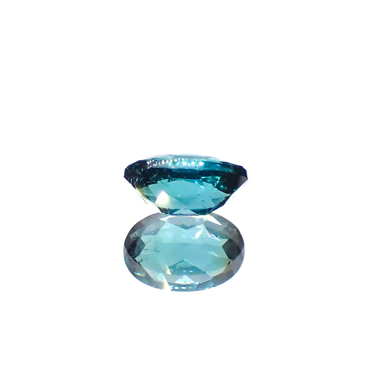 ブルーグリーントルマリン ブラジル産 0.48ct[240628042]5.9x4mm前後
