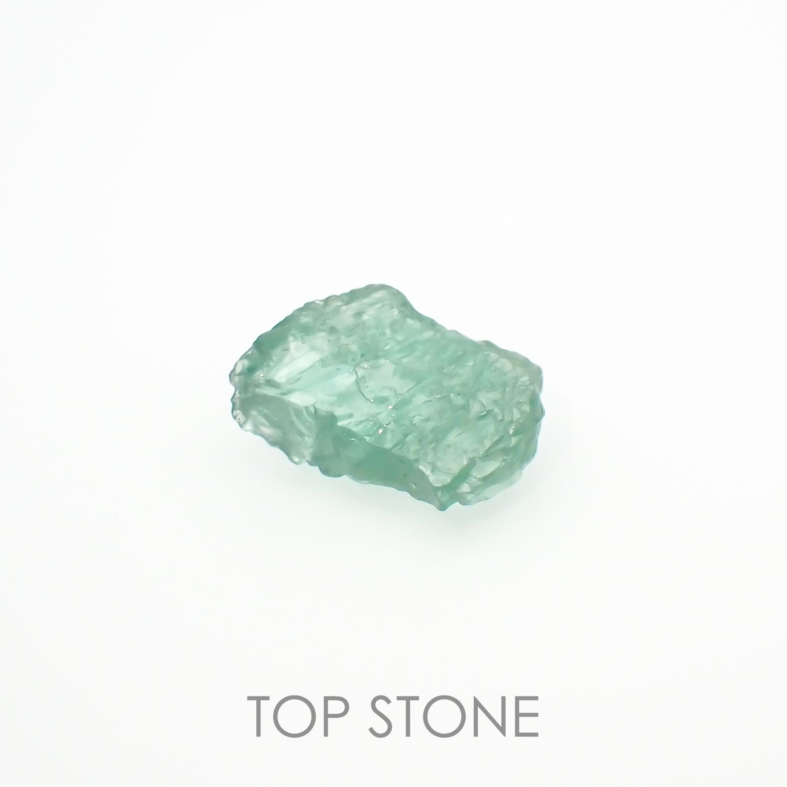 ブルーグリーンコーネルピン 原石 タンザニア産 2.66ct[221219197]11.1x7.3mm前後