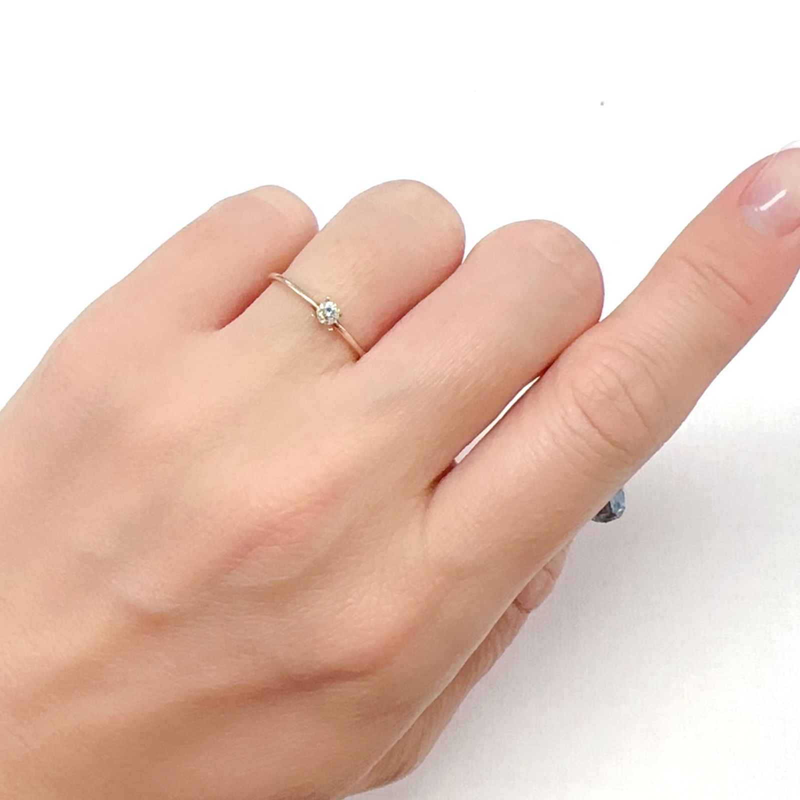 ライトイエローダイヤモンド TTLC/ I  0.098ct[240326881]2.9x2.9mm前後