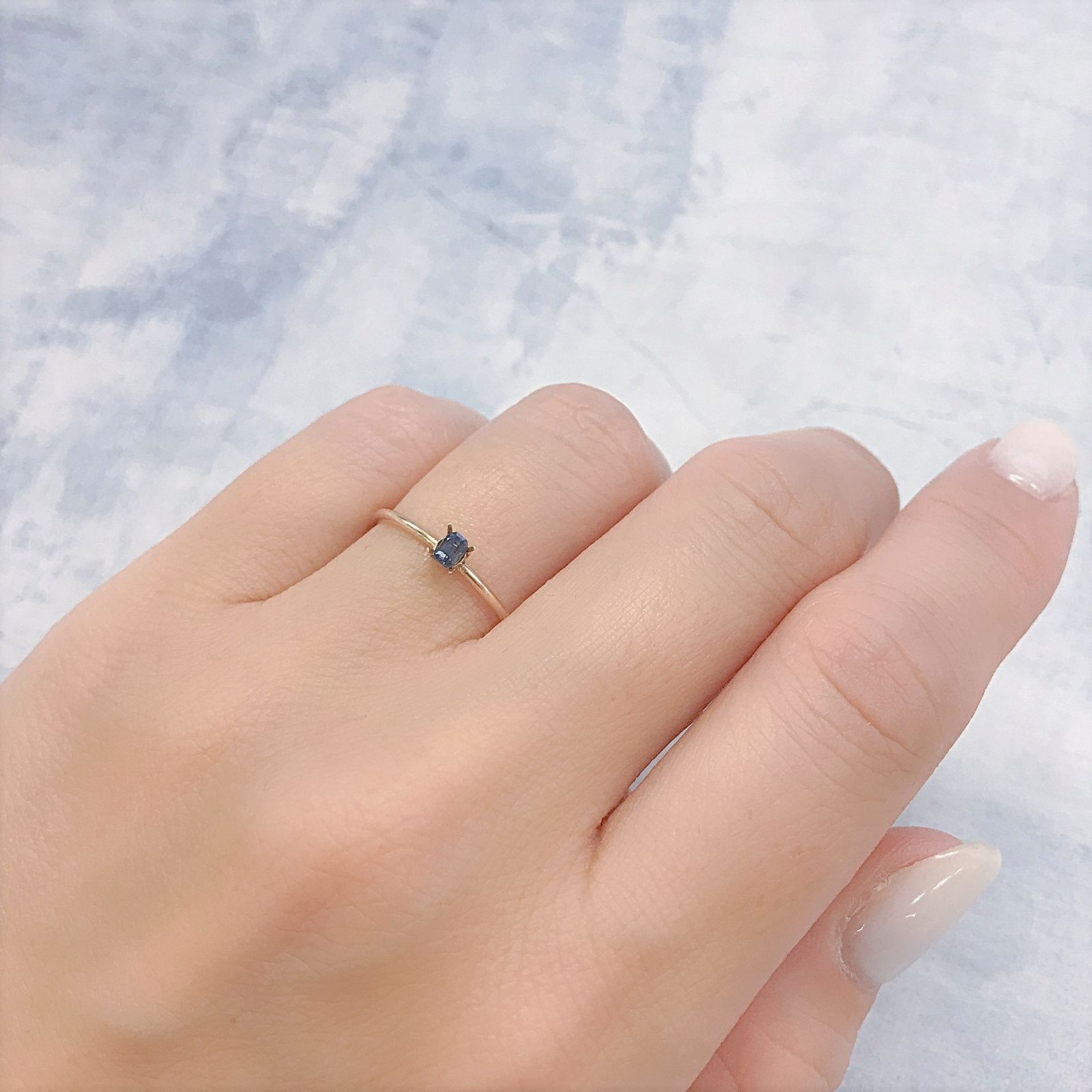 カラーチェンジガーネット アレキタイプ(宝石名ガーネット)マダガスカル・ベキリー産 0.13ct 識別済[220616548]3.1x2.2mm前後
