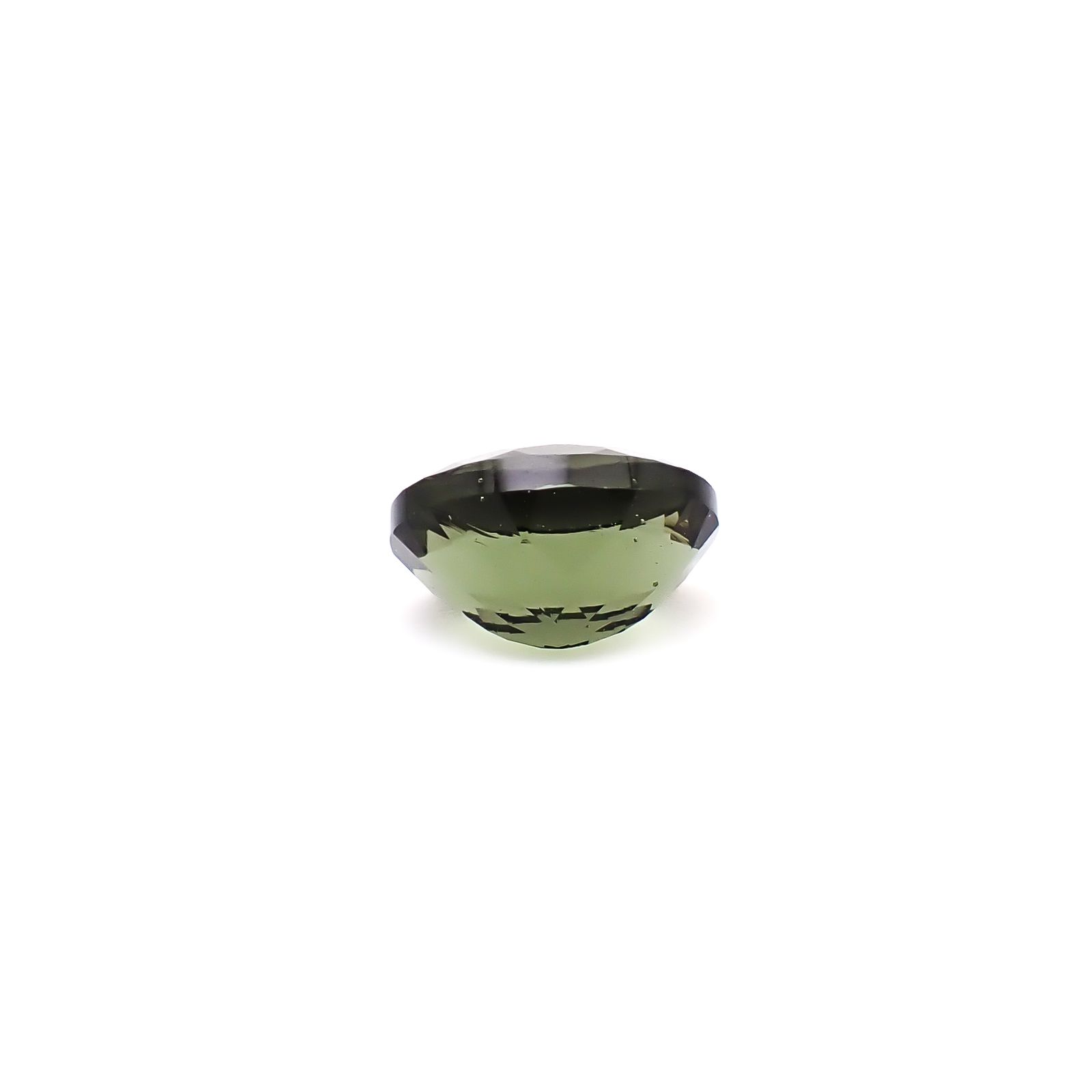モルダバイト 発見地：旧チェコスロバキア 1.72ct / 9x7.1mm前後 [260832688]