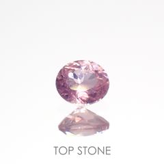 ピンクサファイア(宝石名サファイア)タンザニア・ウィンザー産 0.19ct 識別済[220616164]3.5x3mm前後