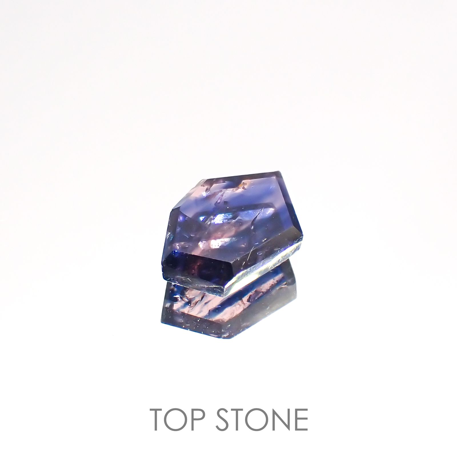 ◇カスタムカット◇ウィンザーサファイア(宝石名サファイア)タンザニア・ウィンザー産 1.27ct 識別済[220115379]8.7x6.1mm前後