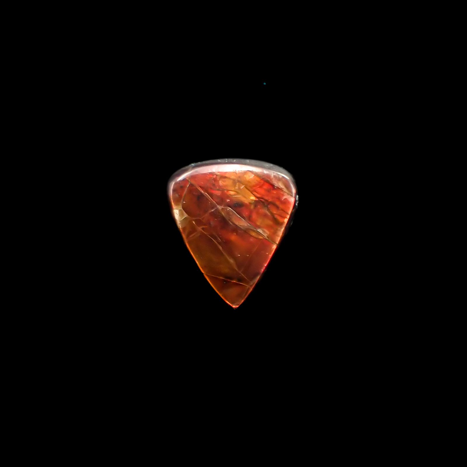 アンモライト トリプレット カナダ産 3.35ct[230823104]11.6x10.3mm前後
