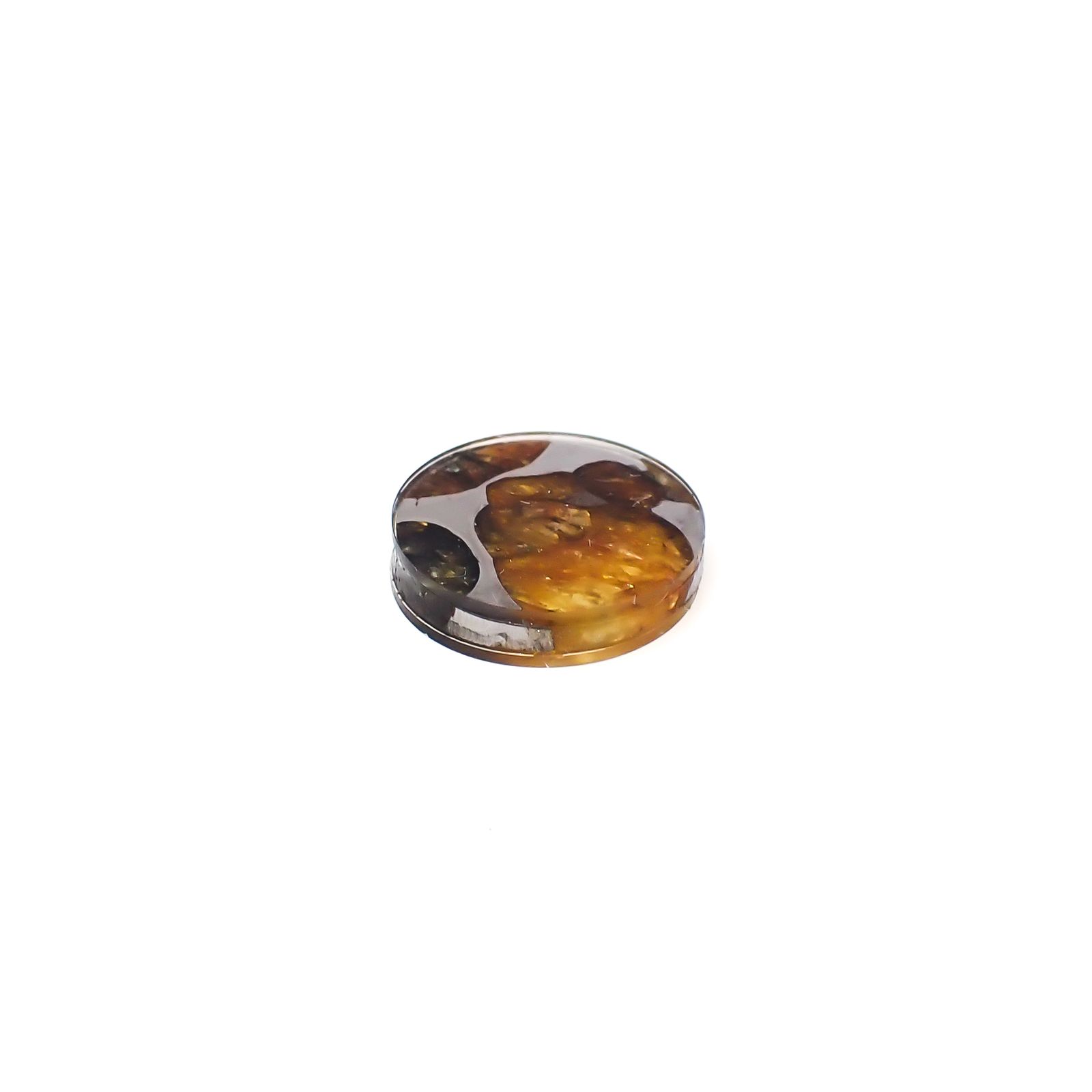 パラサイト隕石Sericho トリプレット 発見地:ケニア 4.46ct[240125722]12.2x12.1mm前後