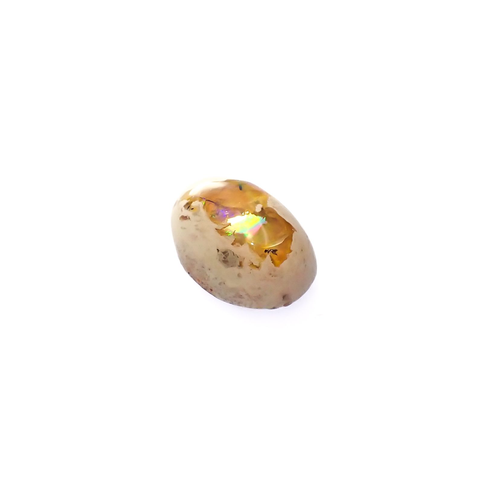 カンテラオパール メキシコ産 4.87ct[240125299]13.5x9.7mm前後