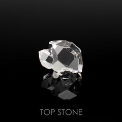 ハーキマーダイヤモンド 原石 アメリカ・ニューヨーク州産 3.15ct[220817378]10.8x8.8mm前後