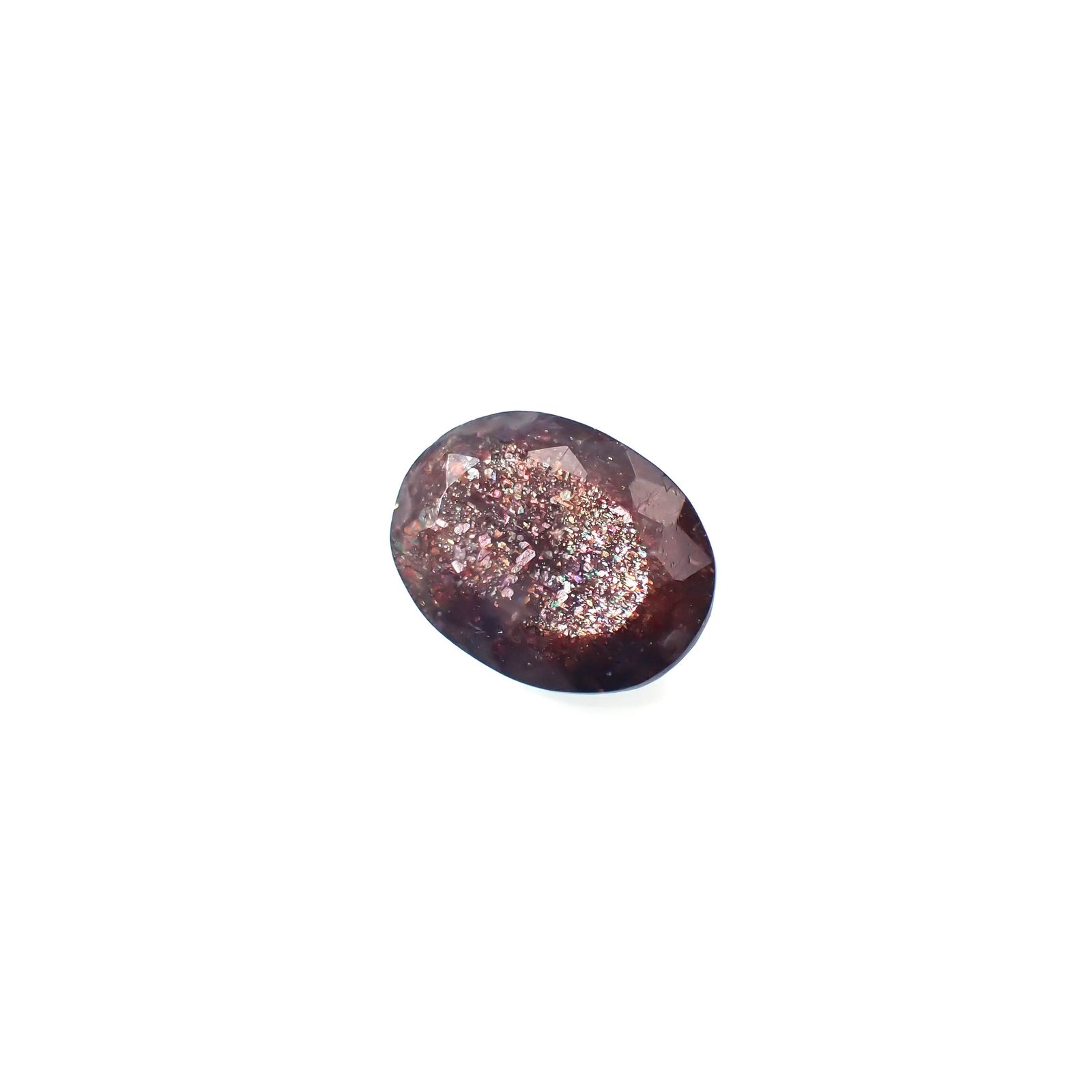 ブラッドショットアイオライト インド産 11.40ct[230622537]18x13.4mm前後