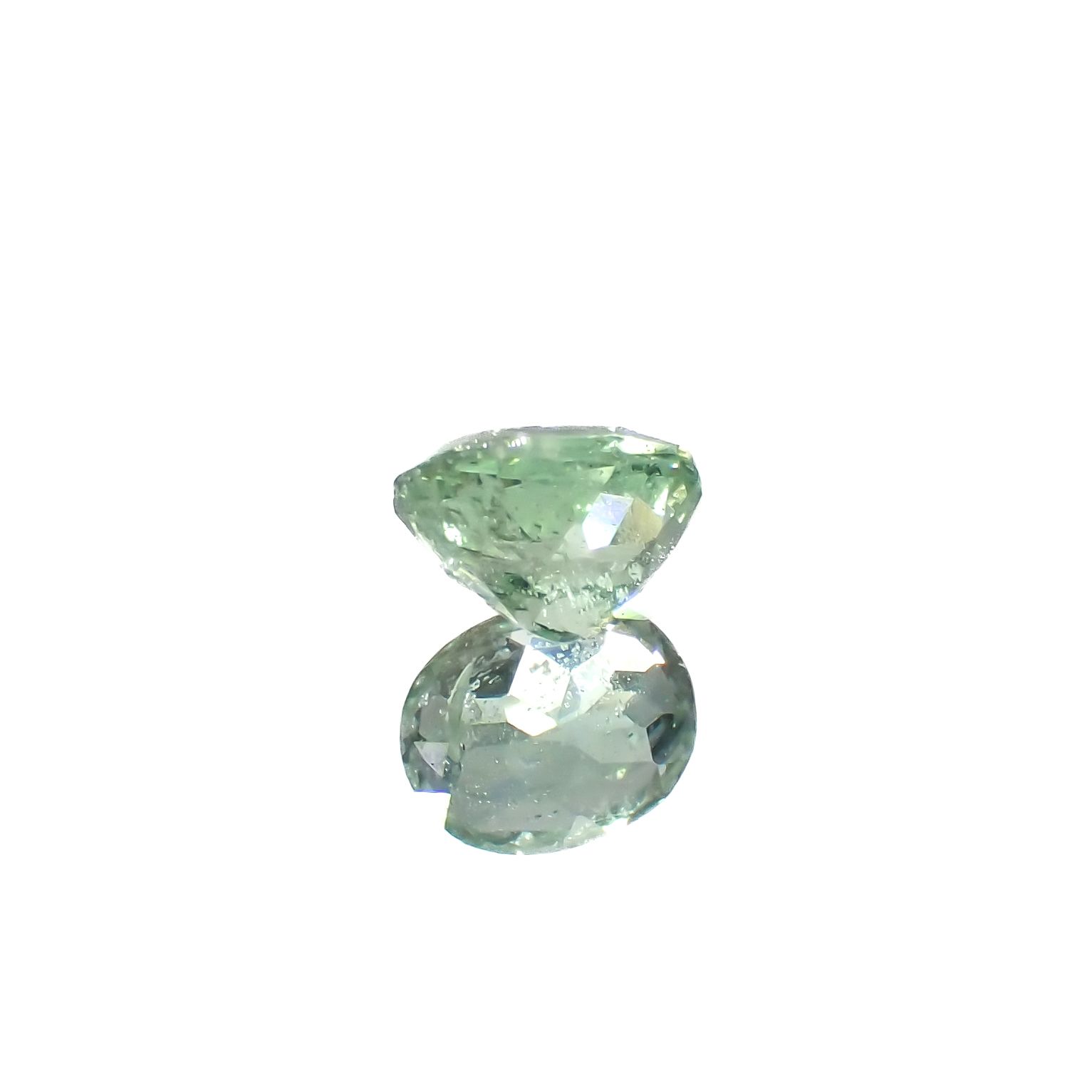 バナジウムコーネルピン(宝石名コーネルピン)タンザニア産 0.43ct 識別済[240326552]4.9x3.9mm前後