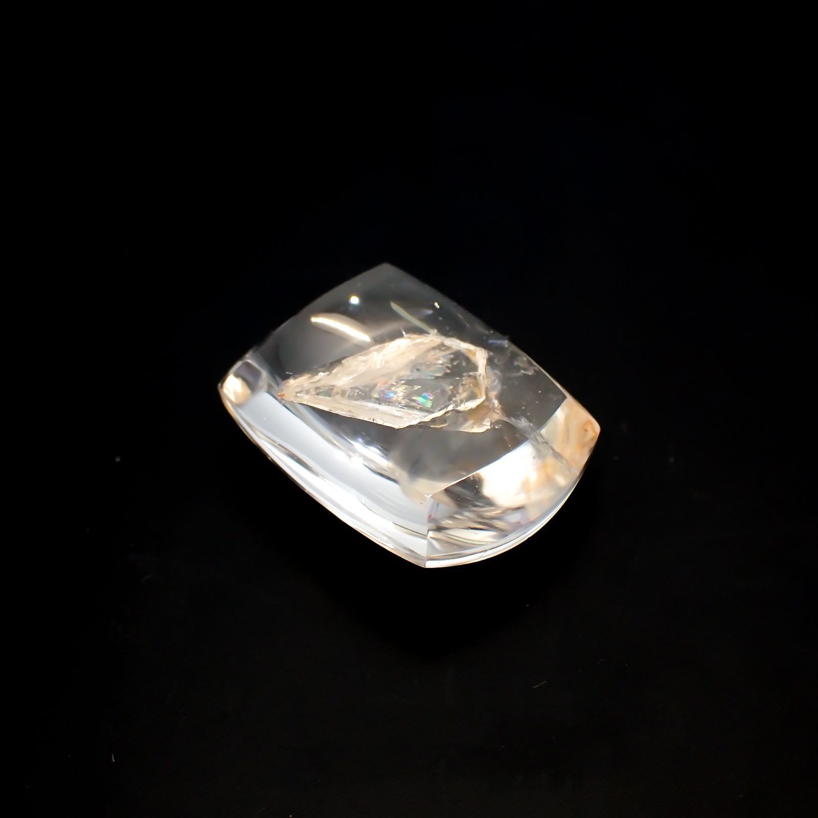 マニフェストインクォーツ ブラジル産 13.16ct[220716791]18.3x13.6mm前後