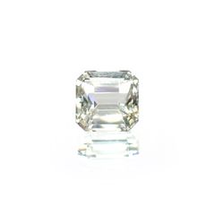 グリーントルマリン(宝石名トルマリン) ルワンダ産 ソ付(彩珠) 1.938ct / 7.1x6.9mm前後 [211013640]