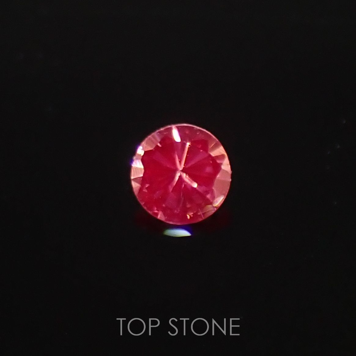 ホットピンクスピネル(宝石名ピンク・スピネル)タンザニア産 0.12ct 識別済[220616596]3x3mm前後
