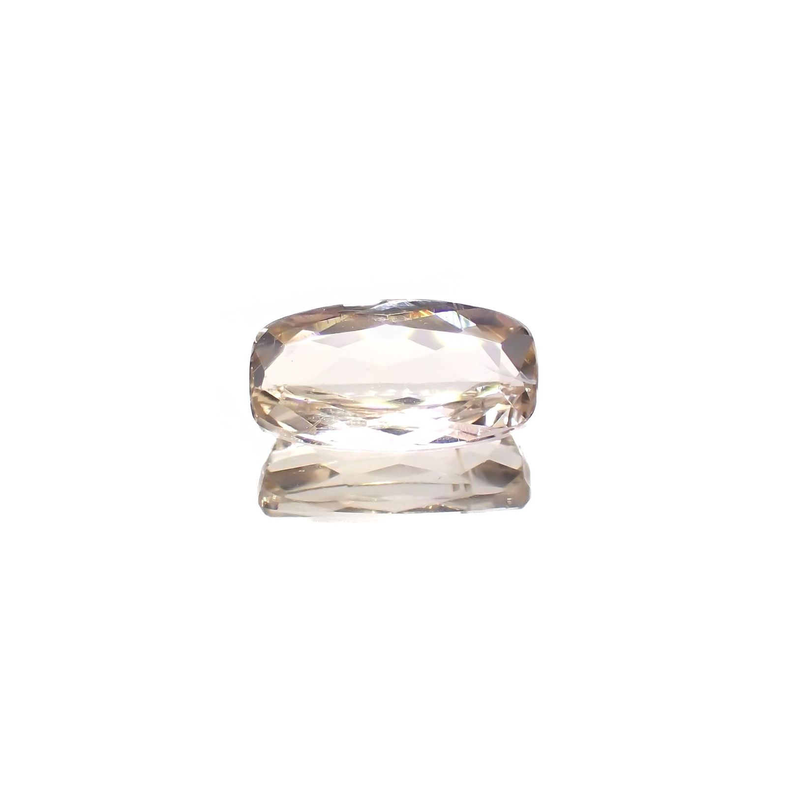 バイカラートパーズ ブラジル産 1.12ct / 8.5x4.6mm前後 [231023703]