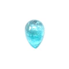 パライバトルマリン(宝石名トルマリン/別名パライバ・トルマリン)ブラジル・キントス鉱山産 0.442ct ソ付(宝貴協)[231224366]6x4mm前後