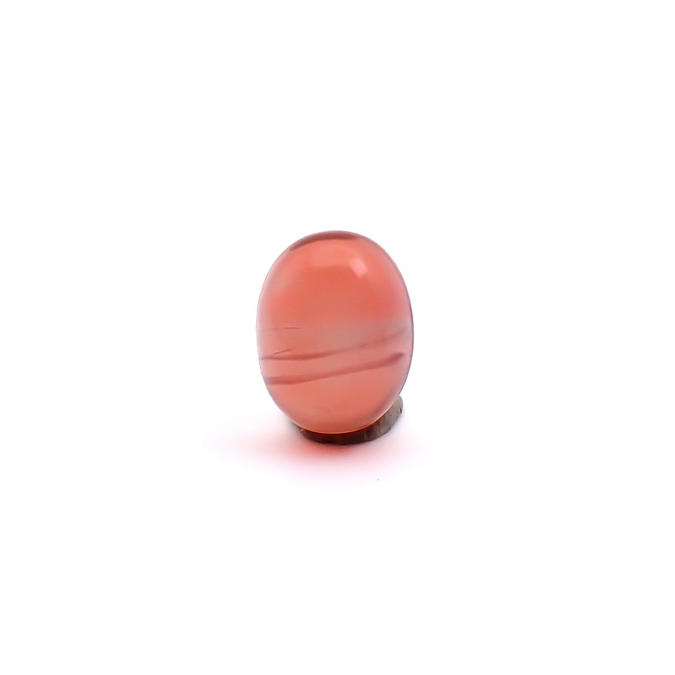 バイカラーアンデシン チベット産 2.64ct / 9.2x7.1mm前後 [260732576]