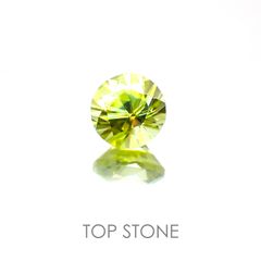 スフェーン マダガスカル産 ルース 0.59ct[21028336]5×5mm前後