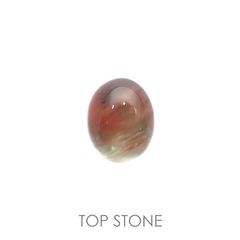バイカラーアンデシン(宝石名アンデシン/ラブラドライト) チベット産 2.26ct 識別済[210913544]9.1×7.3mm前後