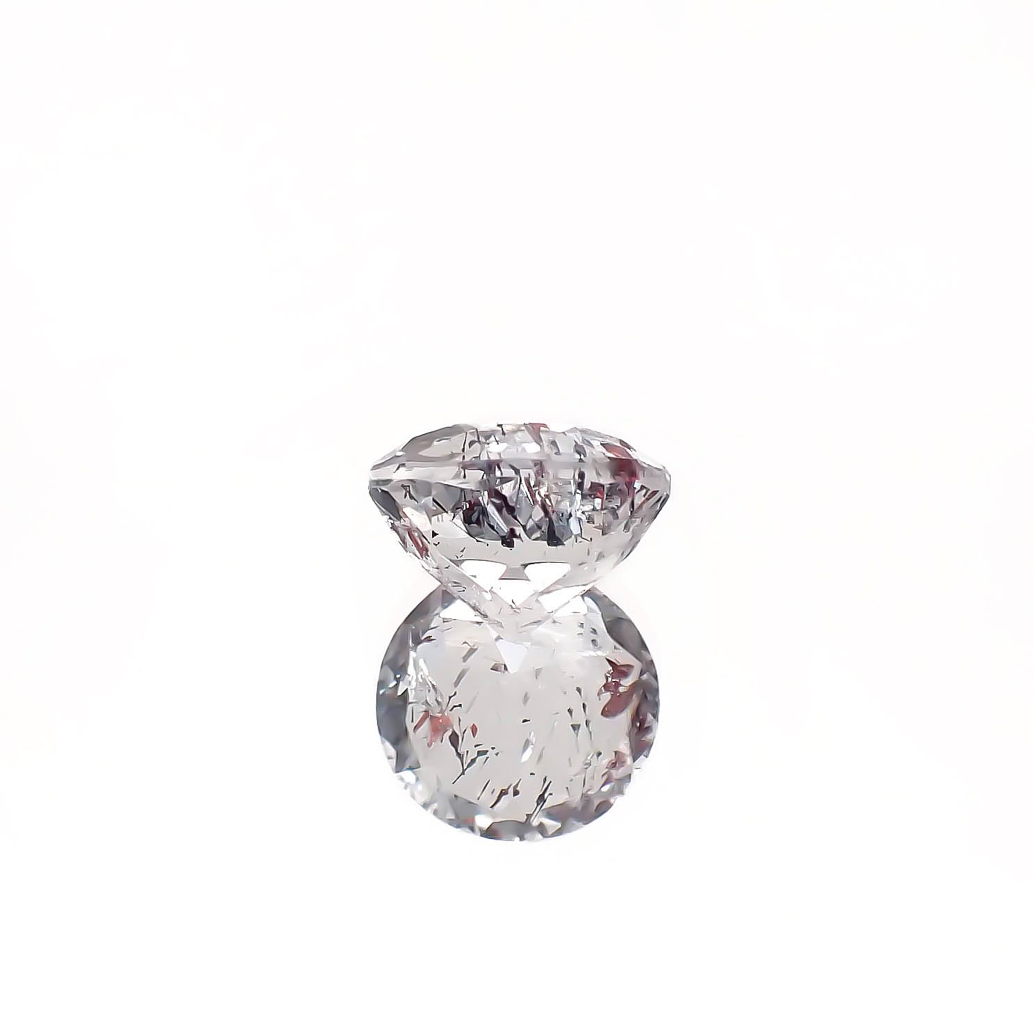 ファイヤークォーツ ナイジェリア産 2.33ct[240326711]8.5x8.4mm前後