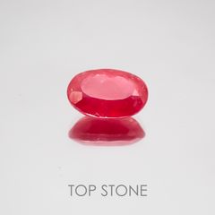 ロードナイト(宝石名ロードナイト)ブラジル産 2.33ct 識別済[220717126]9.6x6.7mm前後