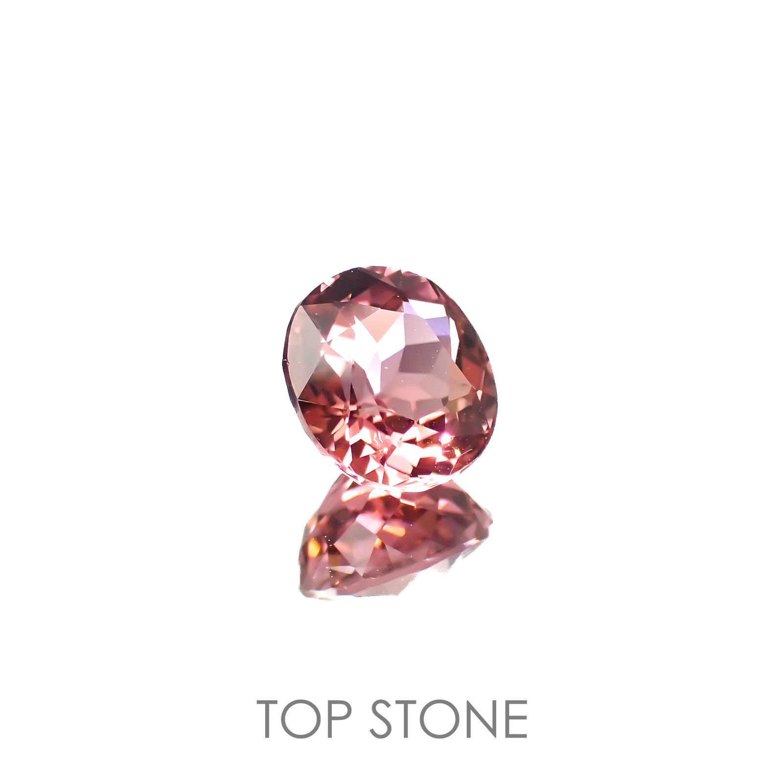 ローズピンクトルマリン(宝石名ピンク・トルマリン)ブラジル/アフリカ産 1.04ct 識別済[221018334]6.6x6mm前後