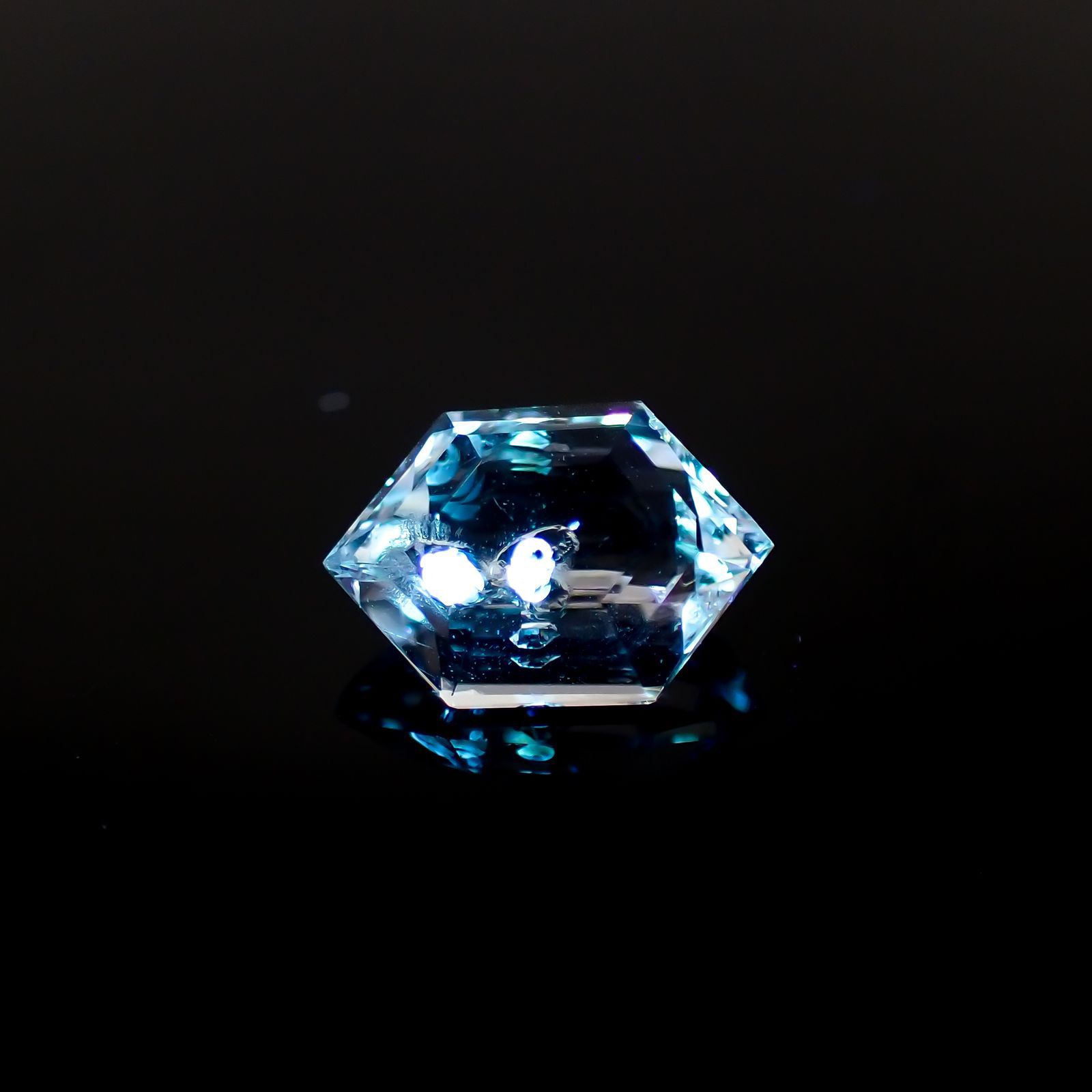 ◇カスタムカット◇オイルインクォーツ パキスタン産 0.86ct[240218539]8.1x5.5mm前後