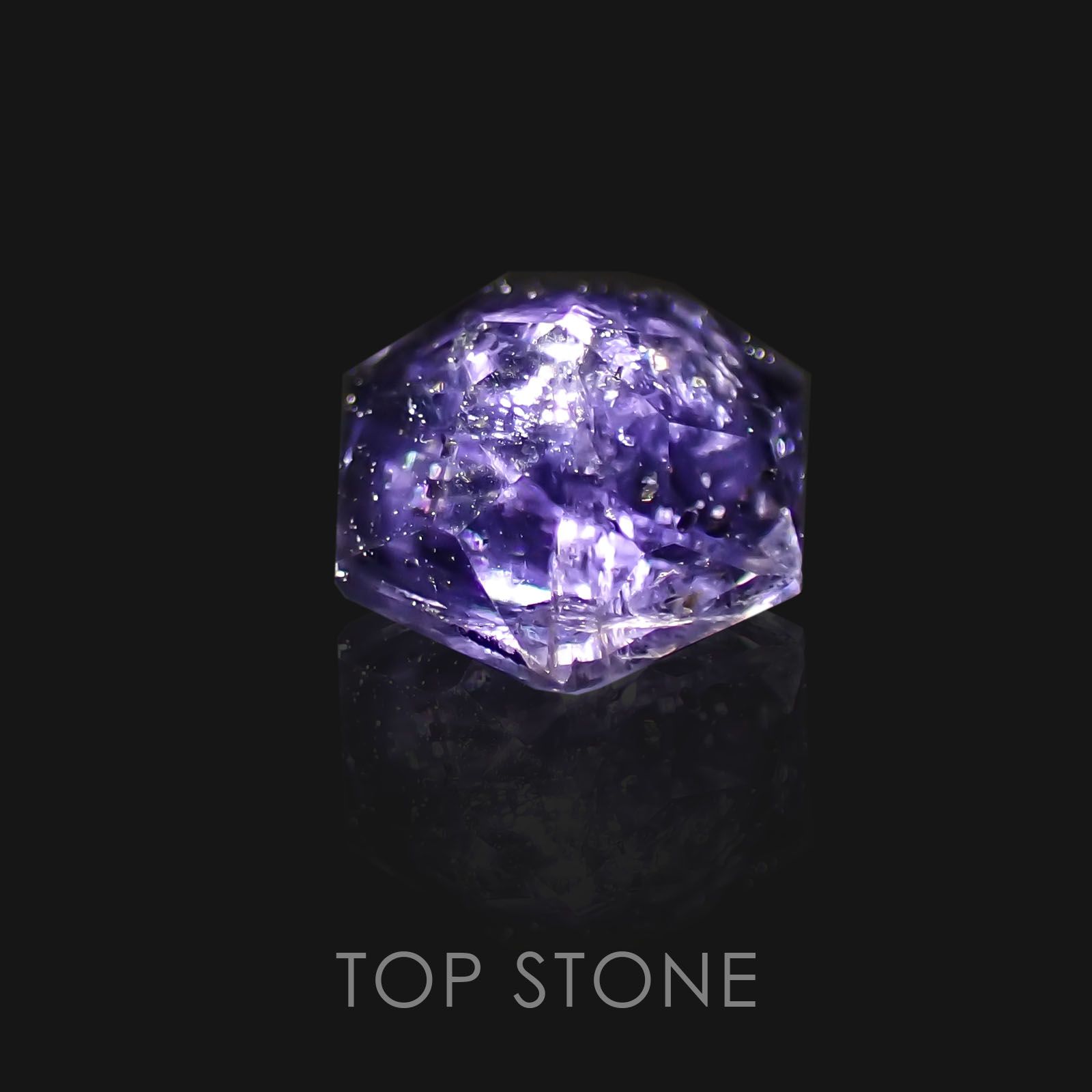 アイオライトサンストーン ブラジル産 ルース 0.5ct[21059242]5.5×5.5mm前後
