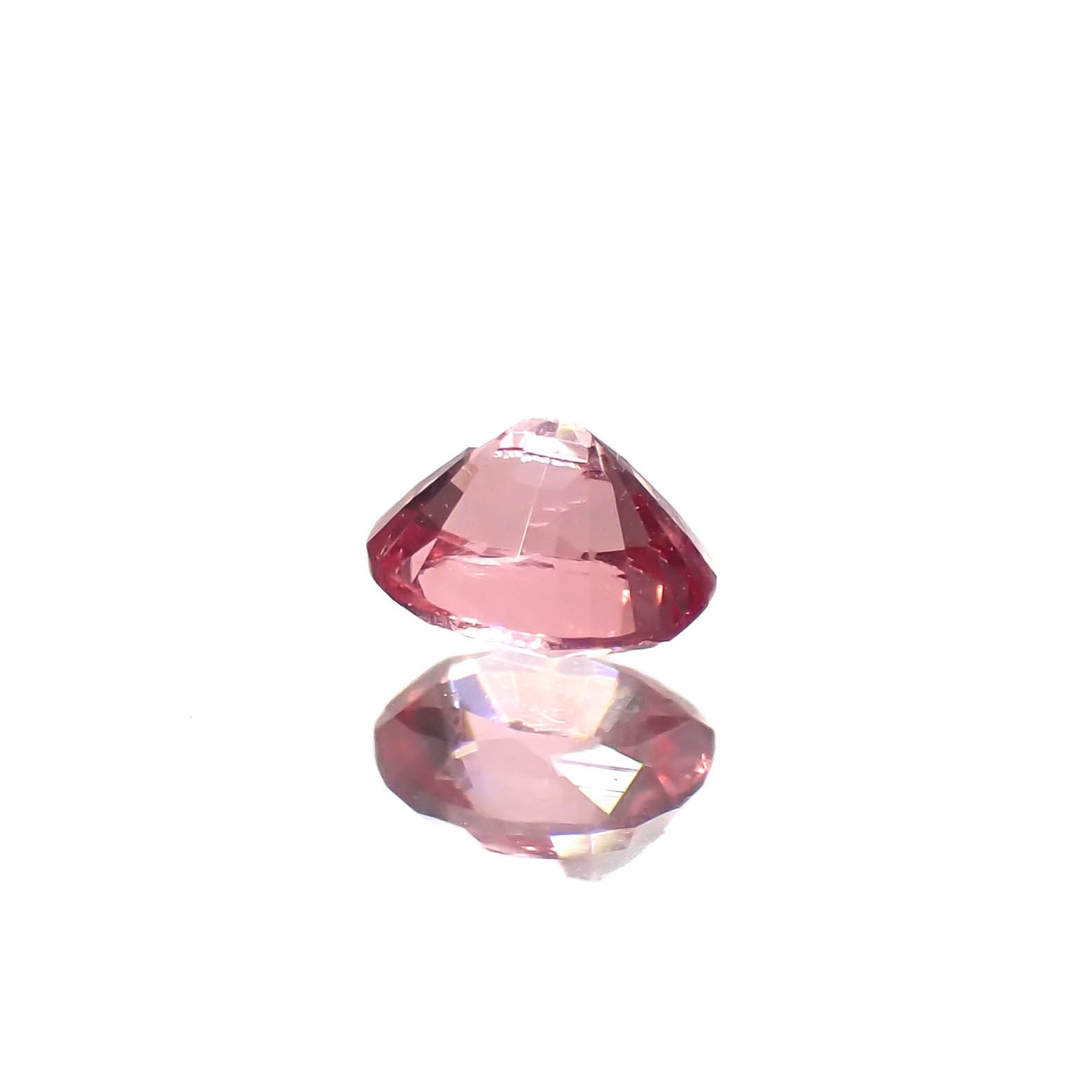 ピンクスピネル パパラチャカラー タンザニア産 0.16ct[230522131]3.4x2.8mm前後