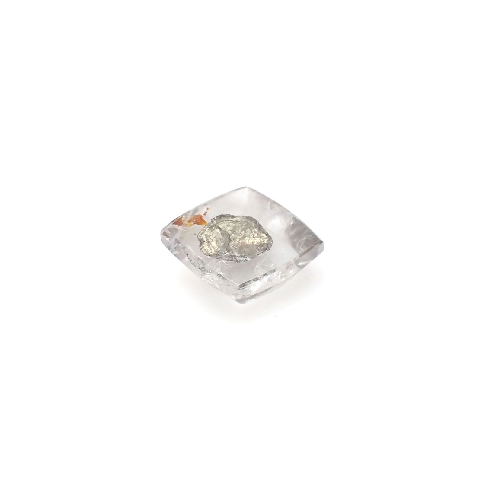 パイライトインクォーツ ブラジル産 7.80ct[240225919]12.5x12.3mm前後