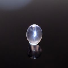 スターローズクォーツ マダガスカル産 2.15ct / 10.2x8.1mm前後 [250730821]