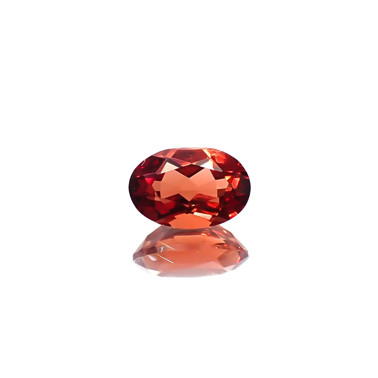 アンデシン(宝石名アンデシン/ラブラドライト)チベット産 0.62ct 識別済[240125613]6.8x4.5mm前後