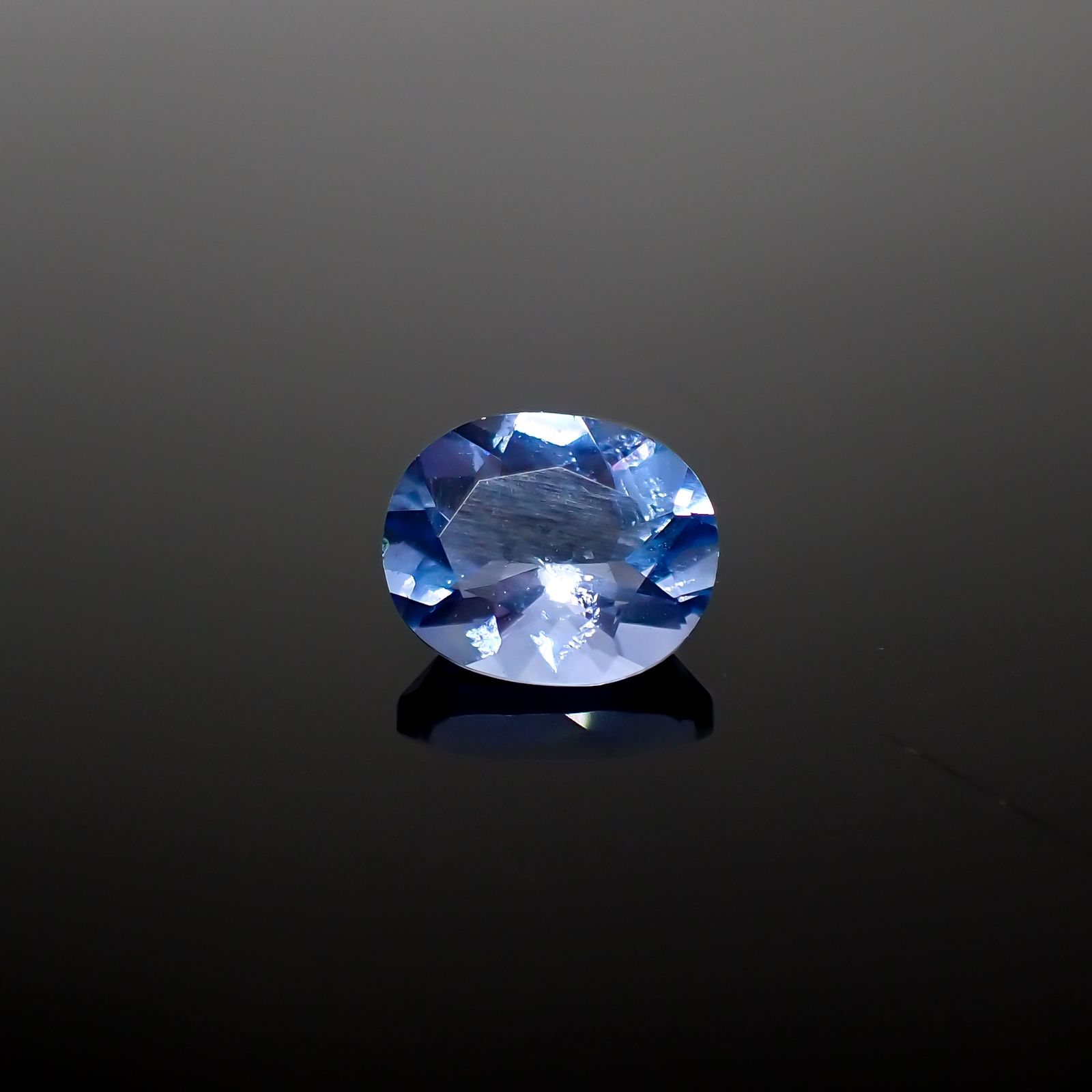 カラーチェンジフローライト ブラジル産 4.19ct[240326607]11x9mm前後