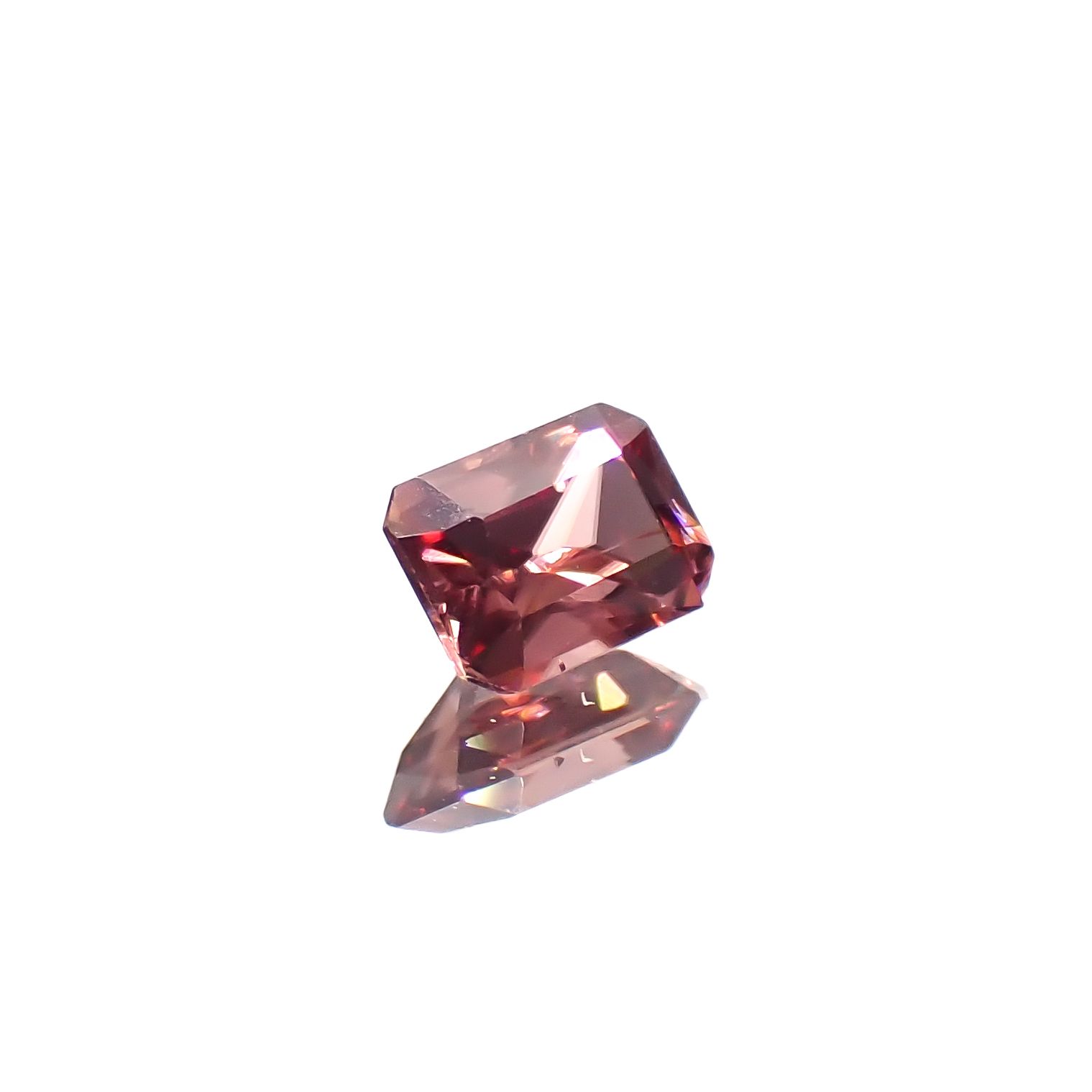 ピンクジルコン スリランカ/カンボジア産 0.46ct[240627920]4.6x3.3mm前後