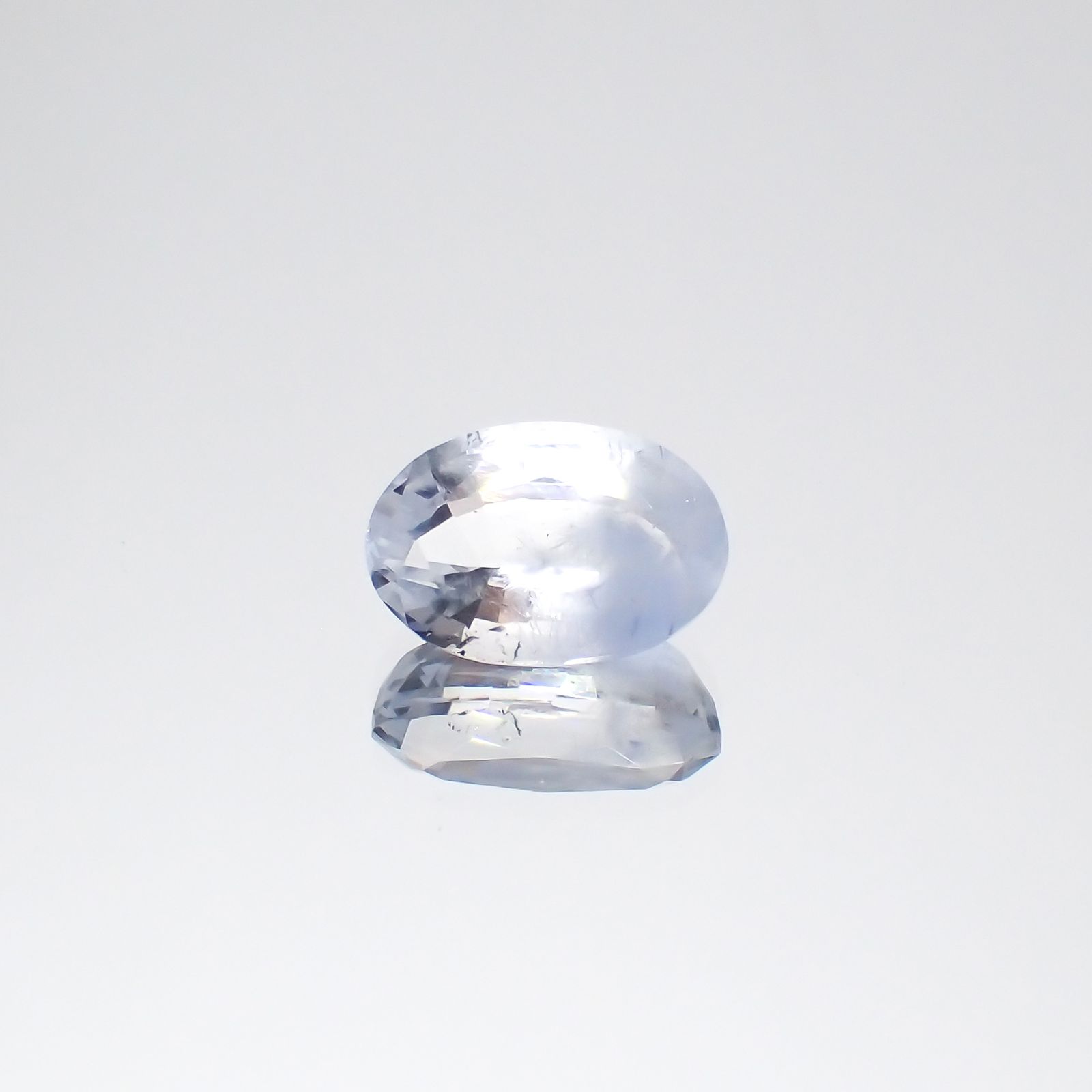 デュモルチェライトインクォーツ ブラジル産 2.19ct[240125651]10.4x7mm前後